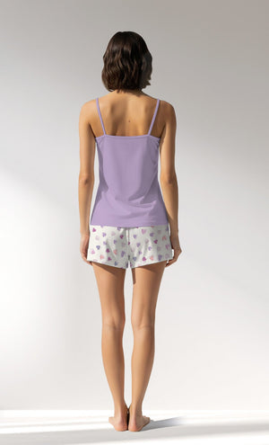 Woman Supreme PaletteOfLo Thin Strap Short Set - VienettaB - 14 - 3612