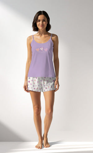 Woman Supreme PaletteOfLo Thin Strap Short Set - VienettaA - 13 - 2003