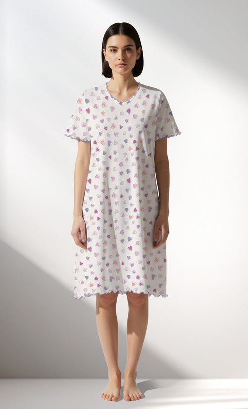 Woman Supreme PaletteOfLo V Neck Tunic - VienettaROTASYON