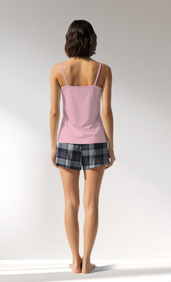 Woman Supreme JustEnjoy Thin Strap Short Set - VienettaB - 13 - 1906