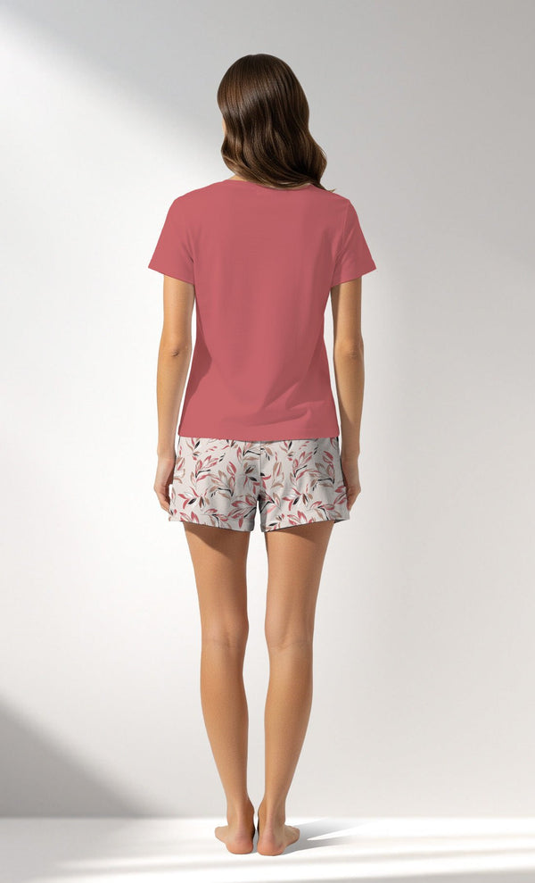 Woman Supreme ElegantLeav Short Set - VienettaB - 16 - 1431