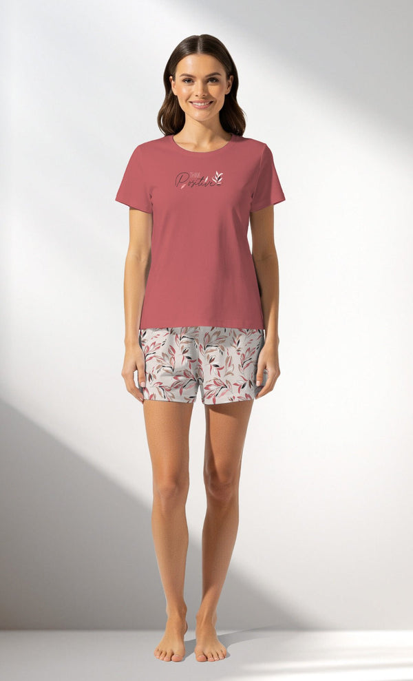 Woman Supreme ElegantLeav Short Set - VienettaB - 16 - 1431