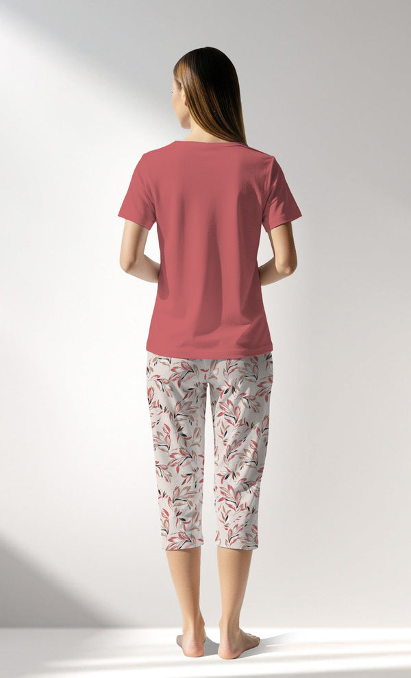 Woman Supreme ElegantLeav Capri Set - VienettaB - 16 - 1431