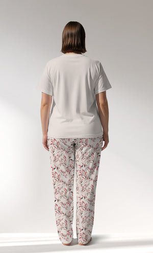 Woman Supreme Big Size ElegantLeav Pyjama Set - VienettaB - 16 - 1431