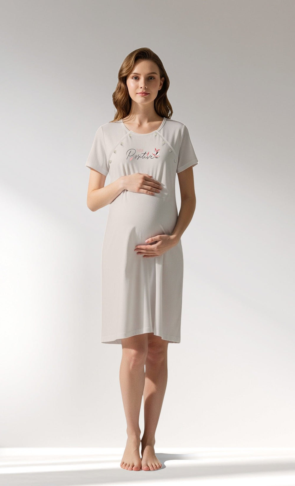 Woman Supreme ElegantLeav Pregnant Tunic - VienettaA - 13 - 0002