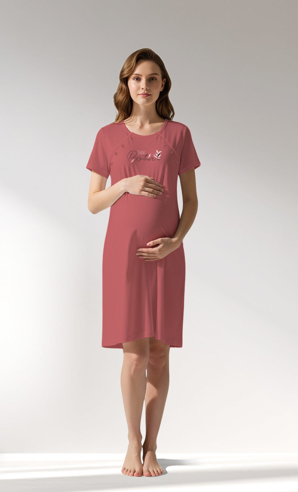 Woman Supreme ElegantLeav Pregnant Tunic - VienettaA - 13 - 0002