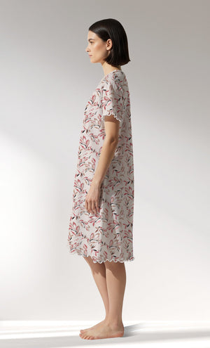 Woman Supreme ElegantLeav V Neck Tunic - VienettaROTASYON