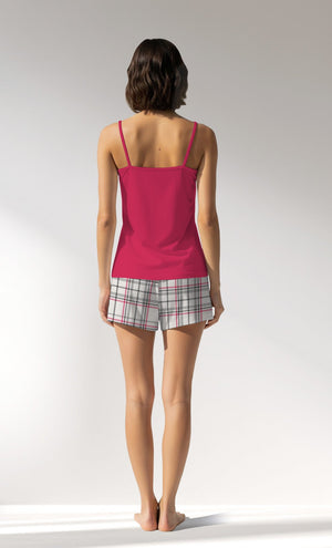 Woman Supreme Charming Thin Strap Short Set - Vienetta17 - 1842