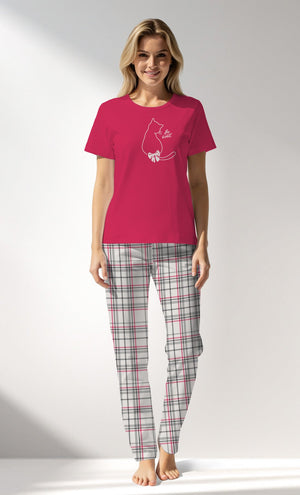 Woman Supreme Charming Pyjama Set - Vienetta17 - 1842