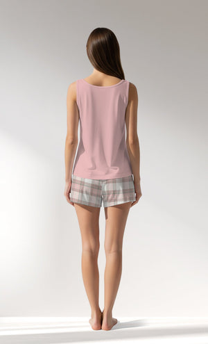 Woman Supreme Bestie Thick Strap Short Set - VienettaB - EG - 0