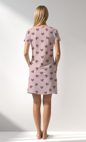 Woman Supreme BigHeart Pocket Detail Tunic - VienettaROTASYON (ACIK ZEMIN)