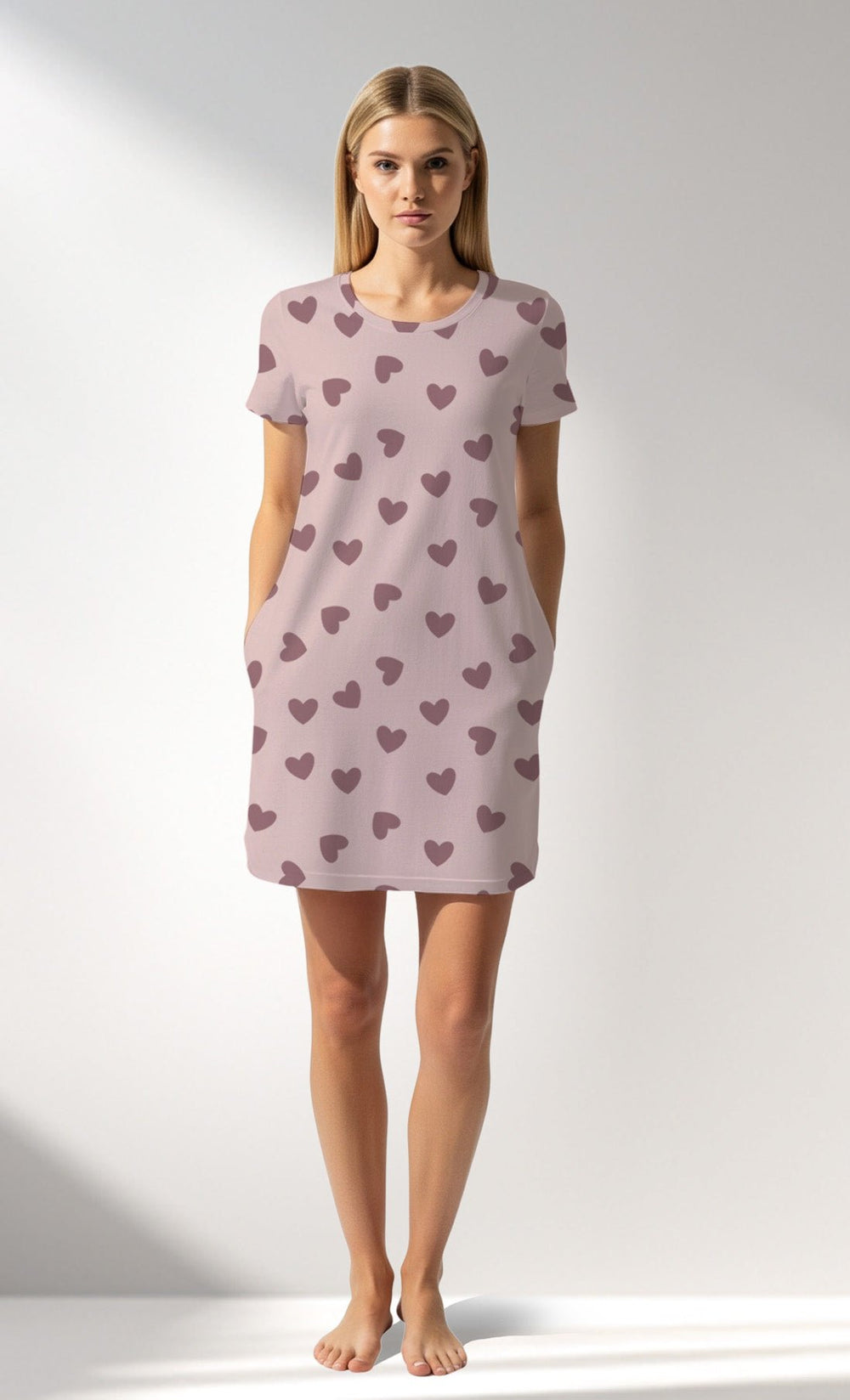 Woman Supreme BigHeart Pocket Detail Tunic - VienettaROTASYON (ACIK ZEMIN)