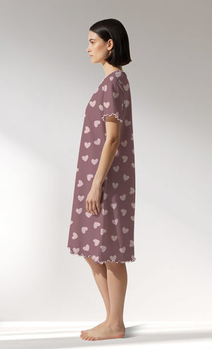 Woman Supreme BigHeart V Neck Tunic - VienettaROTASYON (KOYUZ ZEMIN)