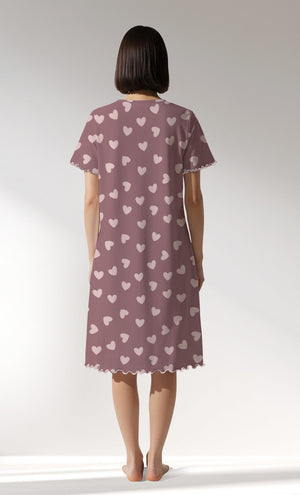 Woman Supreme BigHeart V Neck Tunic - VienettaROTASYON (KOYUZ ZEMIN)