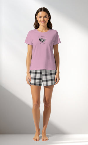 Woman Supreme Bonjour Short Set - B-14-2808 - Image 1