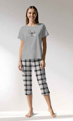 Woman Supreme Bonjour Capri Set - VienettaA - EG - 2