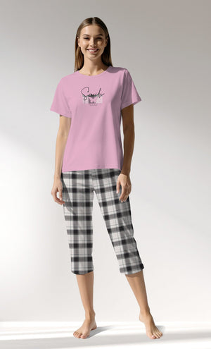 Woman Supreme Bonjour Capri Set - VienettaB - 14 - 2808