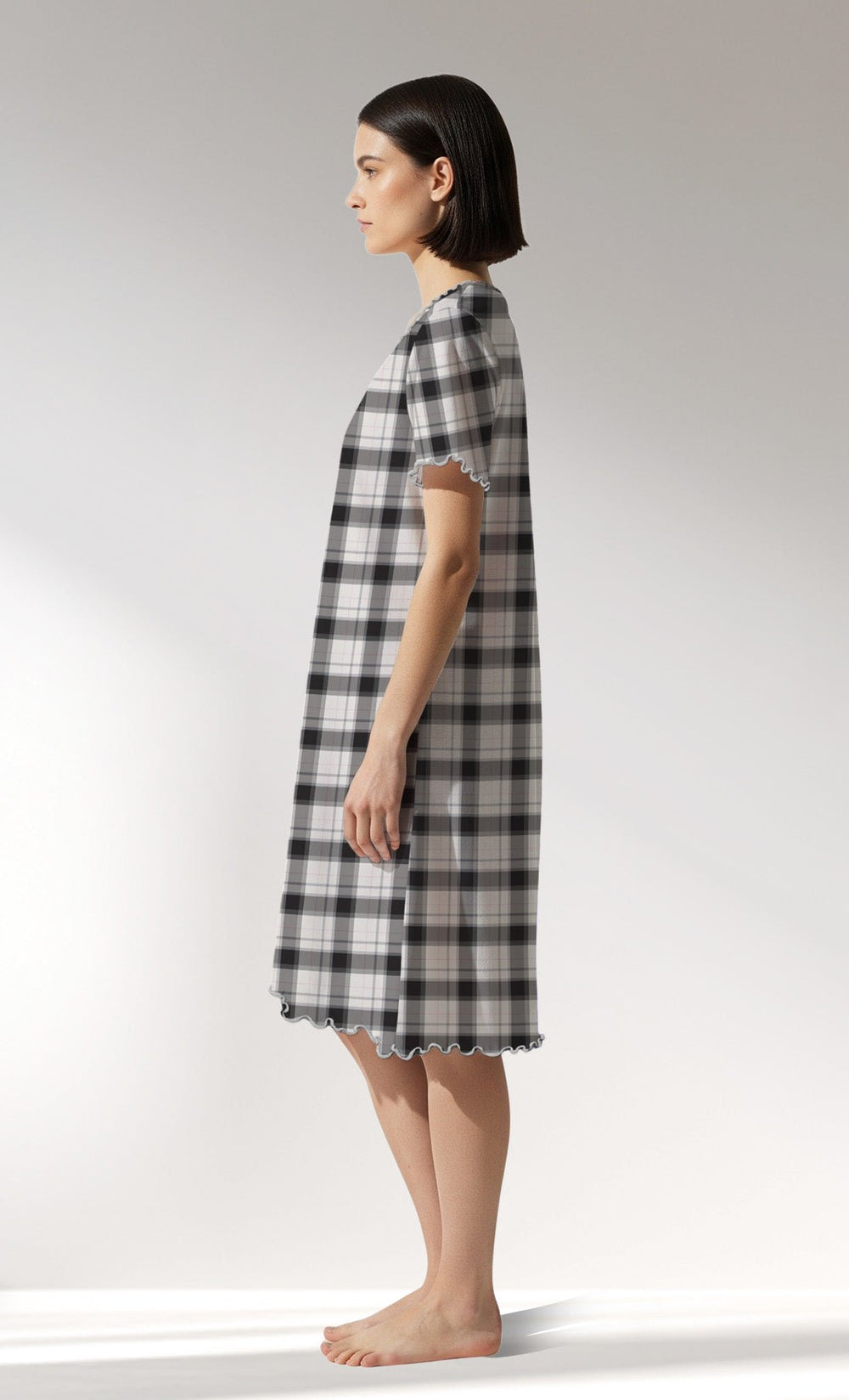 Woman Supreme Bonjour V Neck Tunic - VienettaROTASYON