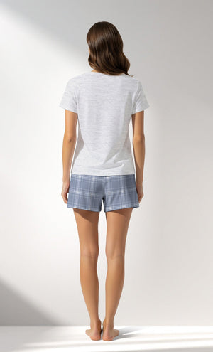 Woman Supreme SleepFirst Short Set - VienettaB - 14 - 4110