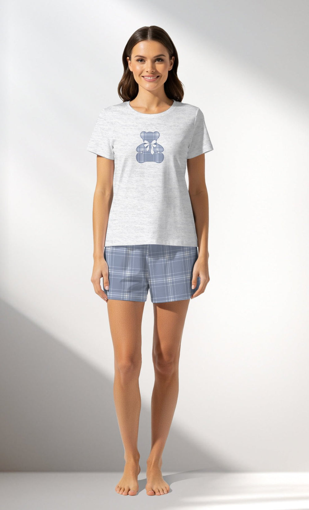 Woman Supreme SleepFirst Short Set - VienettaA - KAR MELANJ