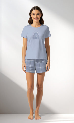 Woman Supreme SleepFirst Short Set - VienettaB - 14 - 4110