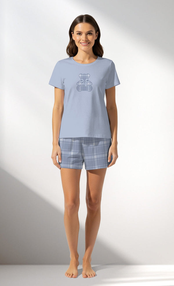 Woman Supreme SleepFirst Short Set - VienettaB - 14 - 4110