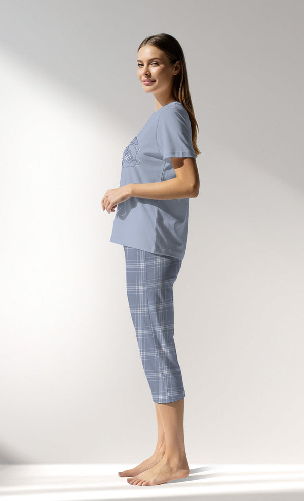 Woman Supreme SleepFirst Capri Set - VienettaB - 14 - 4110