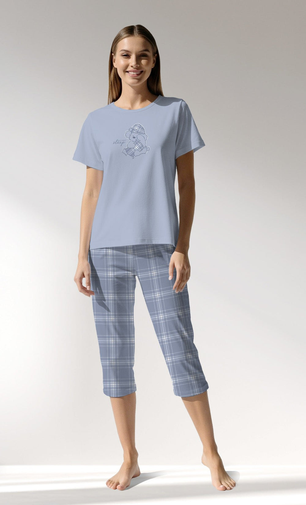 Woman Supreme SleepFirst Capri Set - VienettaA - KAR MELANJ