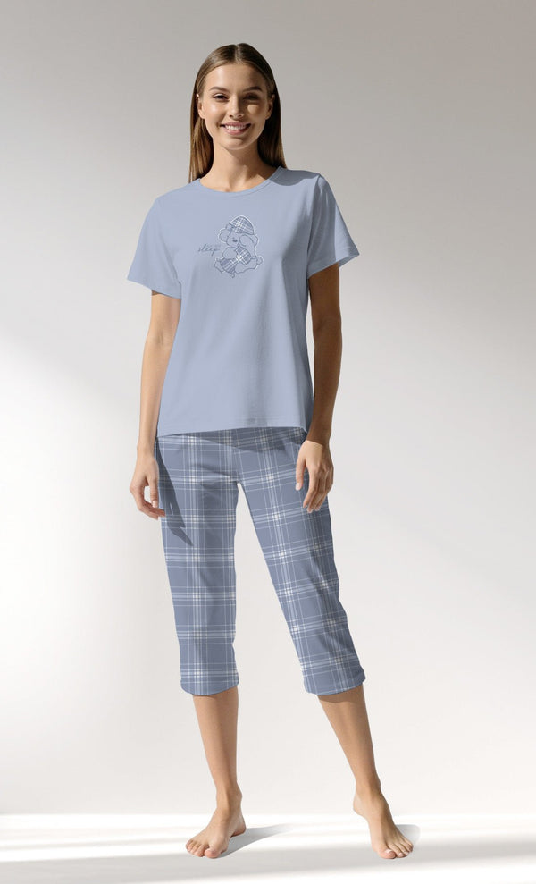 Woman Supreme SleepFirst Capri Set - VienettaB - 14 - 4110