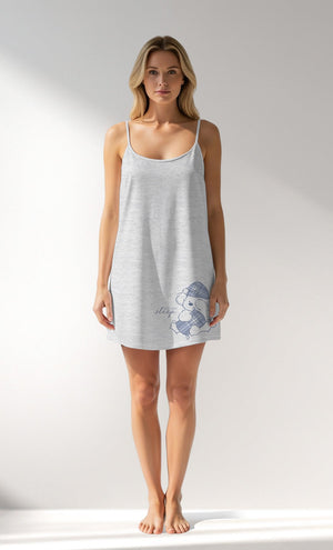 Woman Supreme SleepFirst Thin Strap Tunic - VienettaA - KAR MELANJ