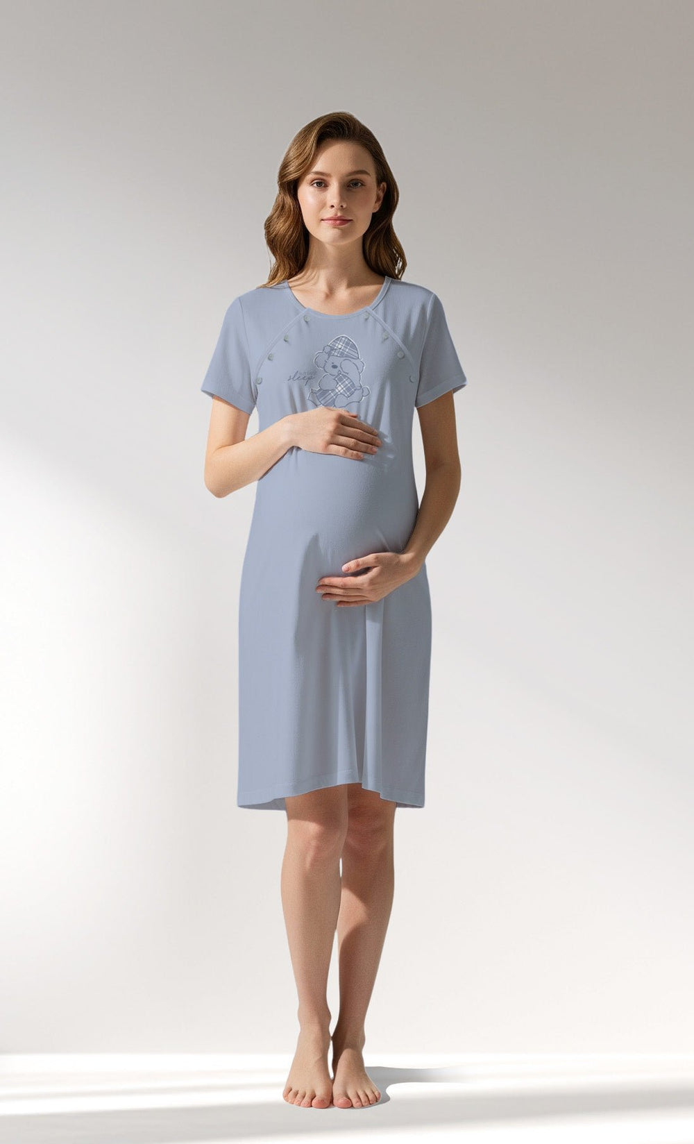 Woman Supreme SleepFirst Pregnant Tunic - VienettaA - KAR MELANJ