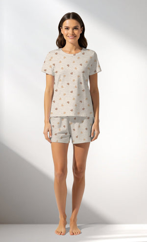 Woman Supreme SoftGleam Short Set - VienettaROTASYON