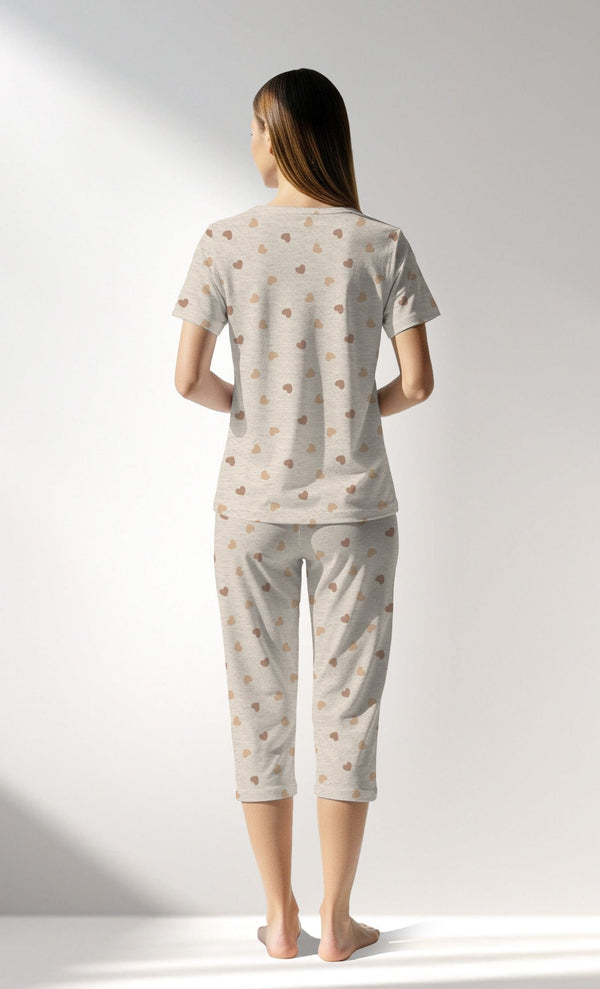 Woman Supreme SoftGleam Capri Set - VienettaROTASYON