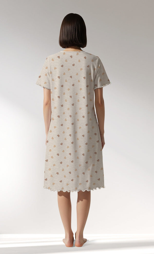 Woman Supreme SoftGleam V Neck Tunic - VienettaROTASYON