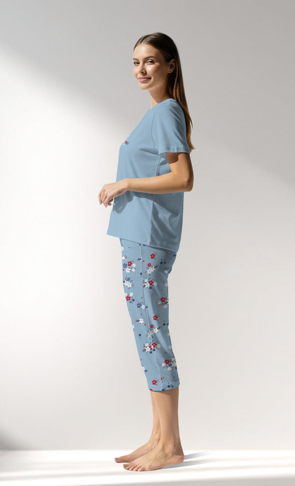 Woman Supreme Cherish Capri Set - VienettaB - 19 - 4037