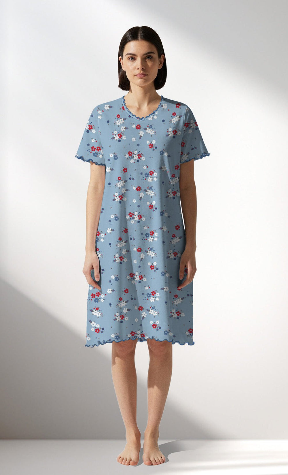 Woman Supreme Cherish V Neck Tunic - VienettaROTASYON