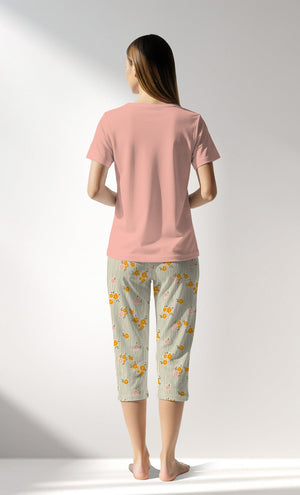 Woman Supreme GreenGarden Capri Set - VienettaB - 15 - 0523