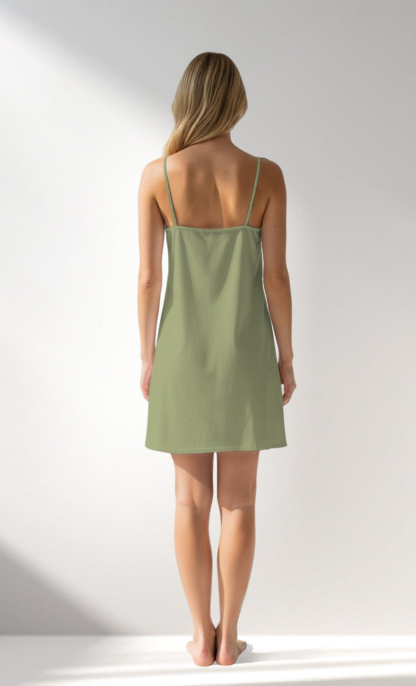 Woman Supreme GreenGarden Thin Strap Tunic - VienettaB - 15 - 0523