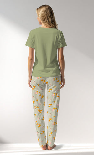 Woman Supreme GreenGarden Pyjama Set - VienettaB - 15 - 0523