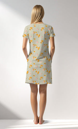 Woman Supreme GreenGarden Pocket Detail Tunic - VienettaROTASYON