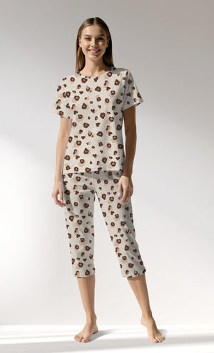 Woman Supreme MoodCat Capri Set - VienettaROTASYON