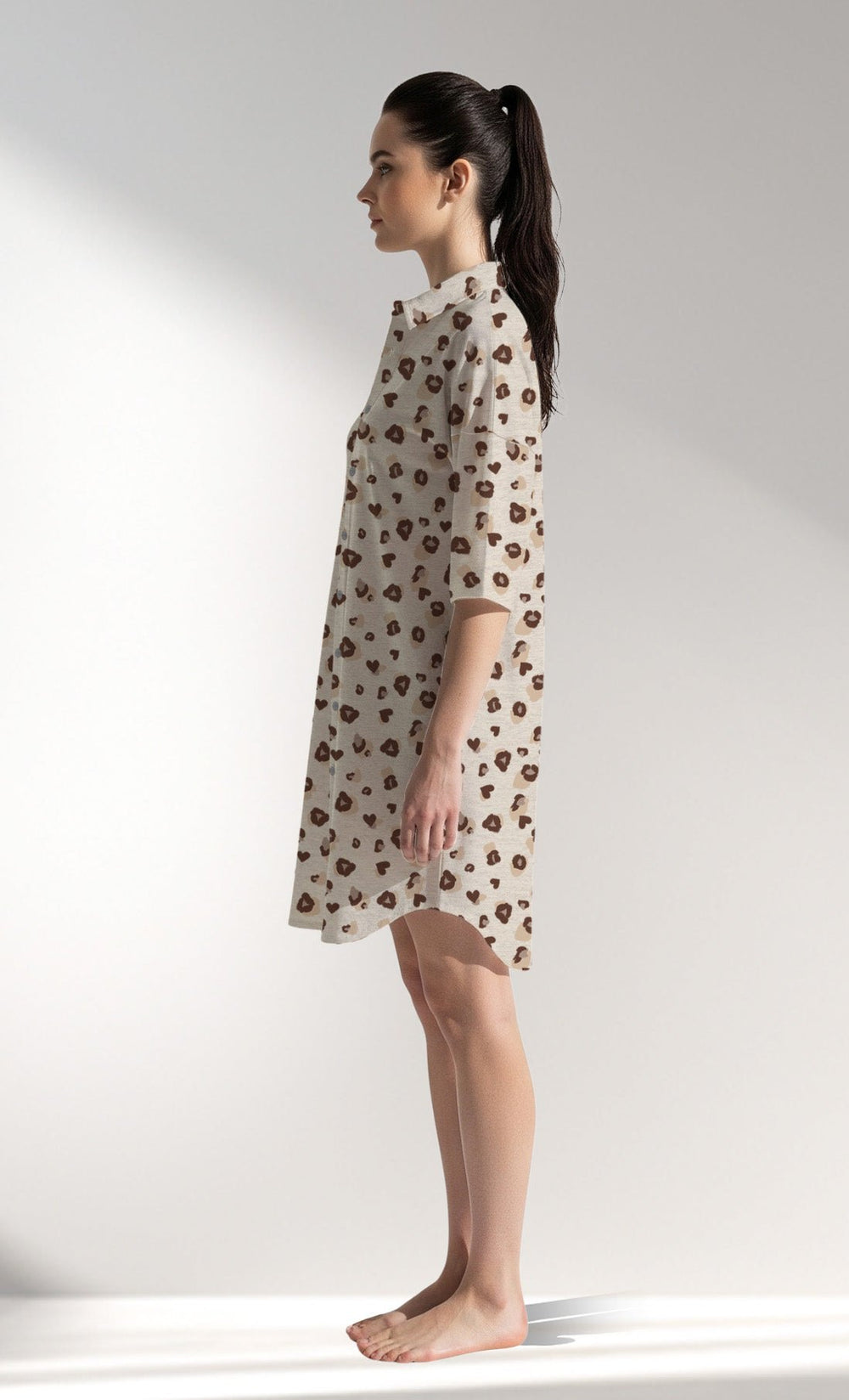 Woman Supreme MoodCat Shirt Tunic - VienettaROTASYON