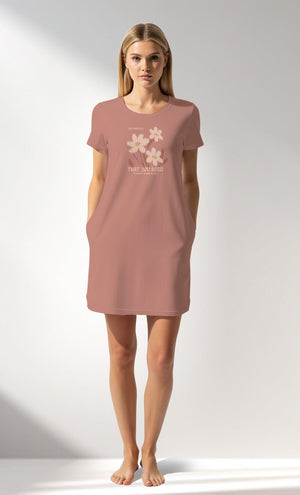 Woman Supreme RoseDown Pocket Detail Tunic - Vienetta16 - 1522