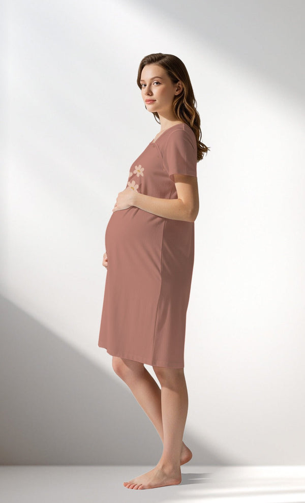 Woman Supreme RoseDown Pregnant Tunic - Vienetta16 - 1522