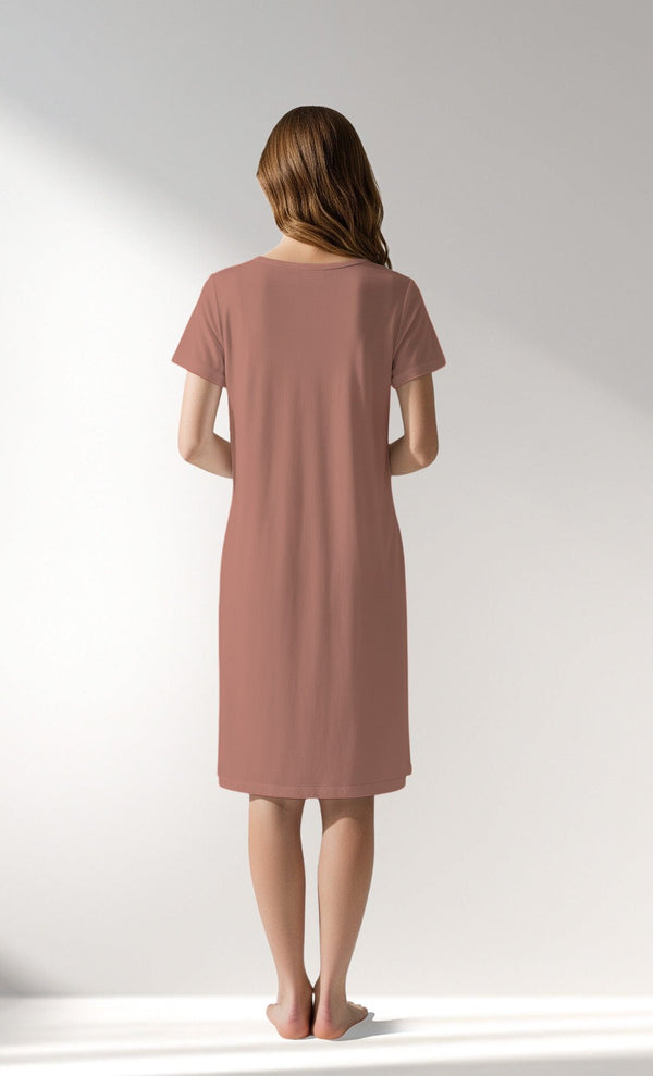 Woman Supreme RoseDown Pregnant Tunic - Vienetta16 - 1522