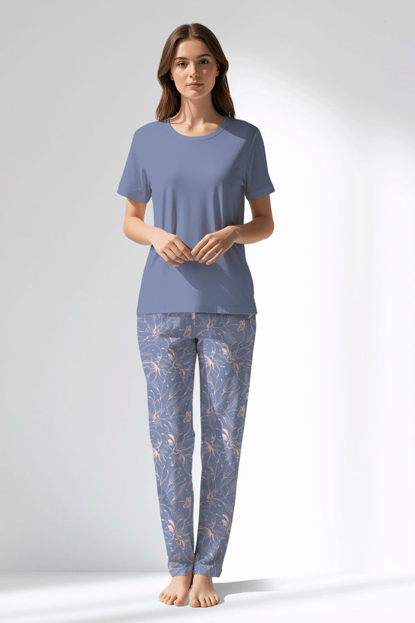 Woman Polyviscon Aurella Pyjama Set - VienettaB - MOR