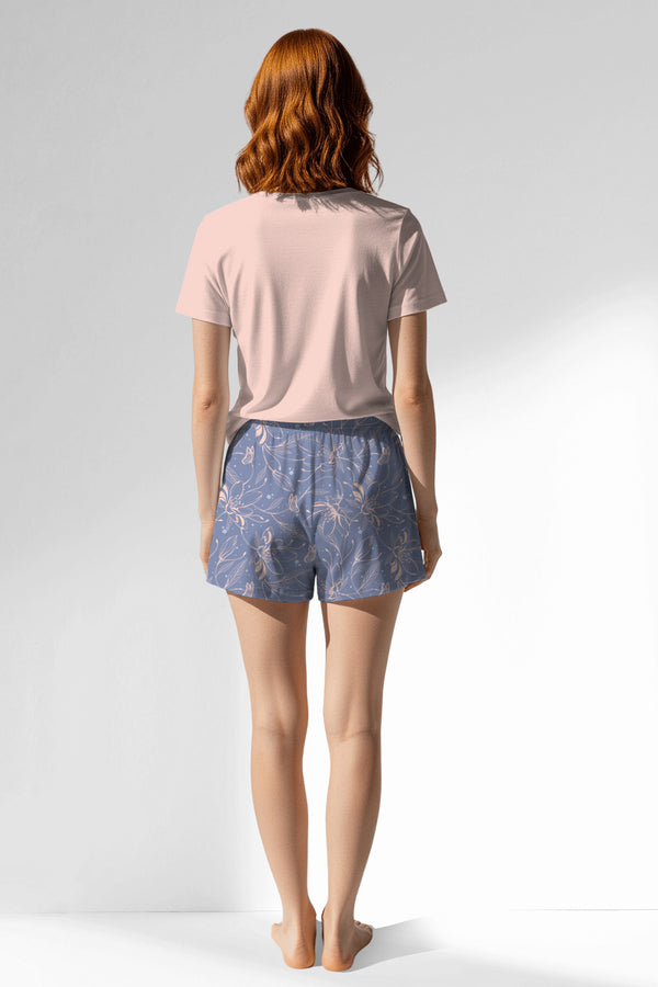 Woman Polyviscon Aurella Short Set - VienettaB - MOR