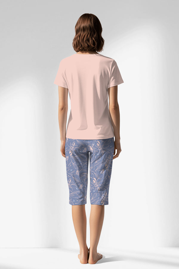 Woman Polyviscon Aurella Capri Set - VienettaB - MOR