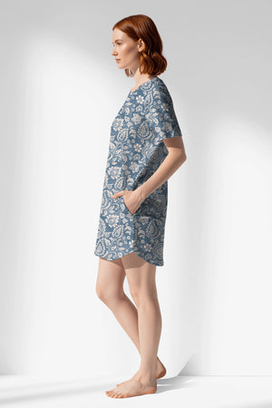 Woman Polyviscon Edelia Pocket Detail Tunic - VienettaROTASYON