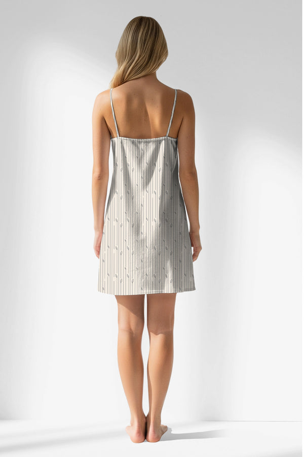 Woman Polyviscon Lina Thin Strap Tunic - VienettaROTASYON